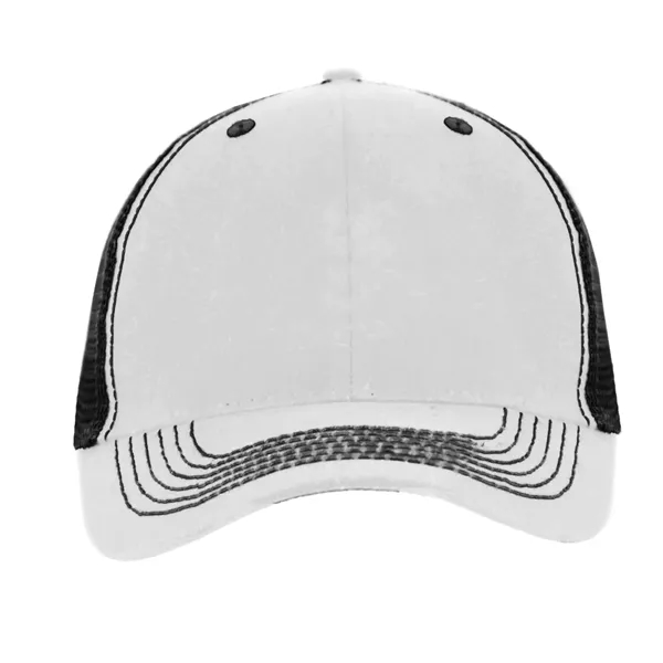 Color Accent Mesh Snapback Cap - Color Accent Mesh Snapback Cap - Image 15 of 15