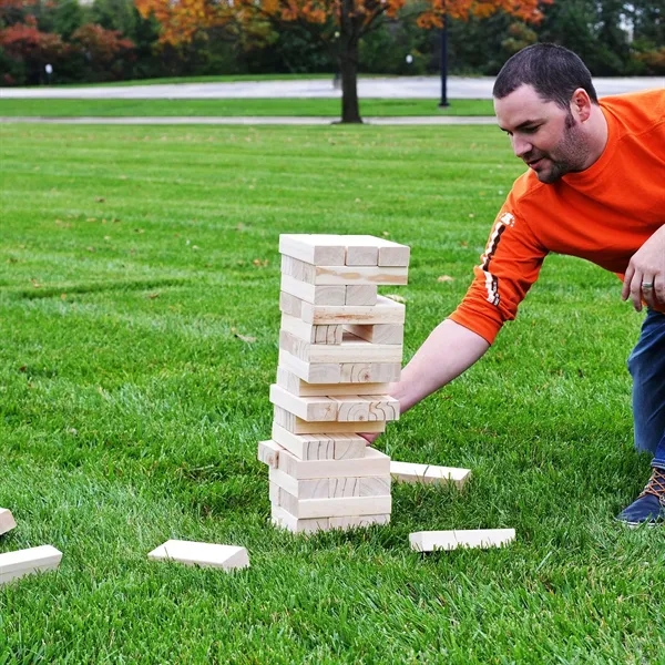 Giant Tumble Tower Game - Giant Tumble Tower Game - Image 3 of 4
