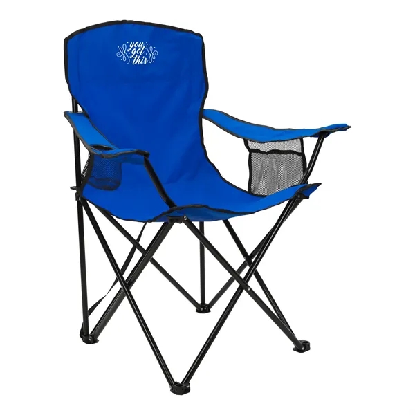 RPET Folding Chair with Carrying Strap - RPET Folding Chair with Carrying Strap - Image 11 of 14