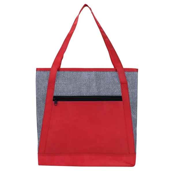 Good Value™ Heathered RPET Non-Woven Tote - Good Value™ Heathered RPET Non-Woven Tote - Image 13 of 24
