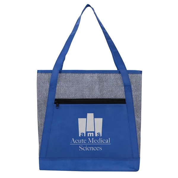 Good Value™ Heathered RPET Non-Woven Tote - Good Value™ Heathered RPET Non-Woven Tote - Image 22 of 24