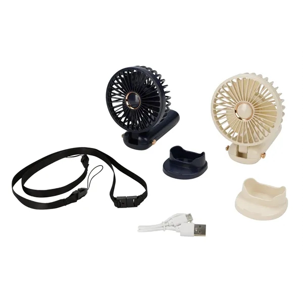 Rechargeable Mini Handheld Fan - Rechargeable Mini Handheld Fan - Image 2 of 12