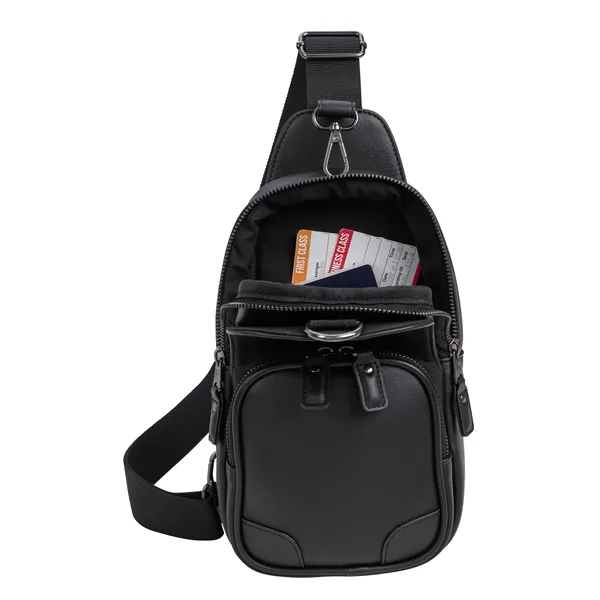 KAPSTON® Natisino Recycled PU Sling Pack - KAPSTON® Natisino Recycled PU Sling Pack - Image 9 of 20