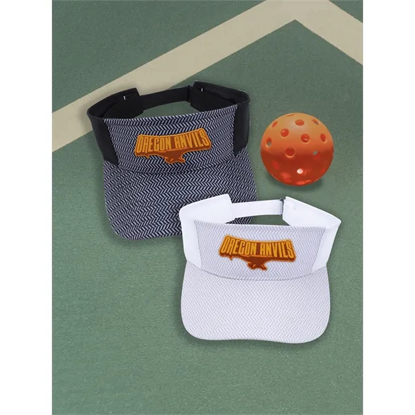 Koozie® Herringbone Visor - Koozie® Herringbone Visor - Image 3 of 4