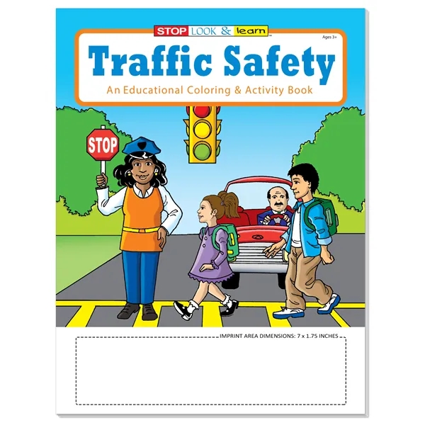 Coloring Book: Traffic Safety - Coloring Book: Traffic Safety - Image 3 of 3