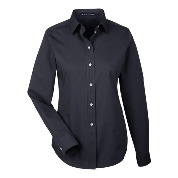 Devon & Jones Women's Crown Collection® Striped Woven Dre... - Devon & Jones Women's Crown Collection® Striped Woven Dre... - Image 1 of 4