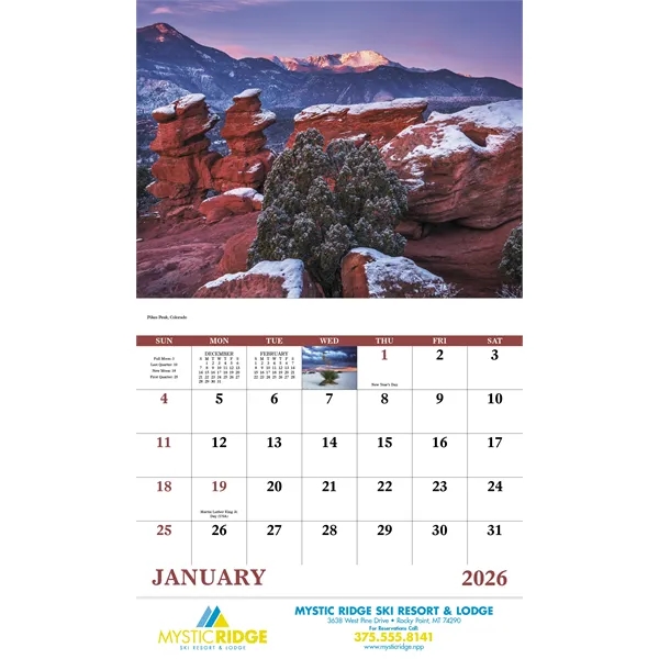 Good Value™ Rocky Mountains - Stapled Calendar - Good Value™ Rocky Mountains - Stapled Calendar - Image 28 of 31