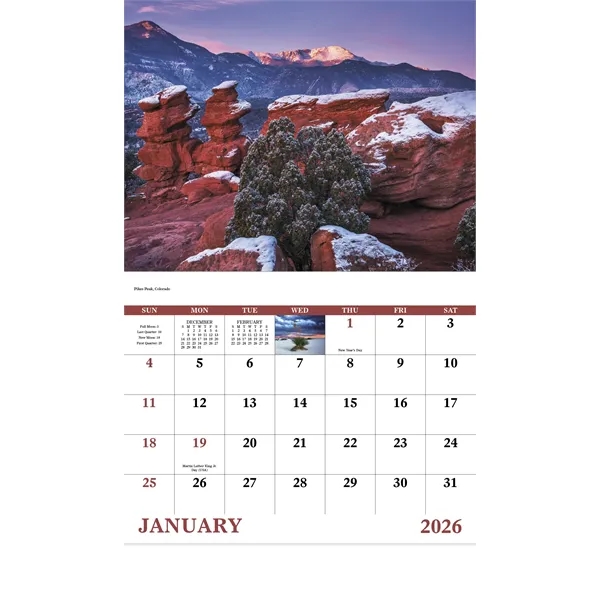 Good Value™ Rocky Mountains - Stapled Calendar - Good Value™ Rocky Mountains - Stapled Calendar - Image 30 of 31
