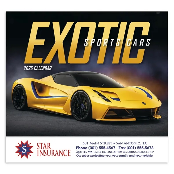 Good Value™ Exotic Sports Cars - Stapled Calendar - Good Value™ Exotic Sports Cars - Stapled Calendar - Image 5 of 31