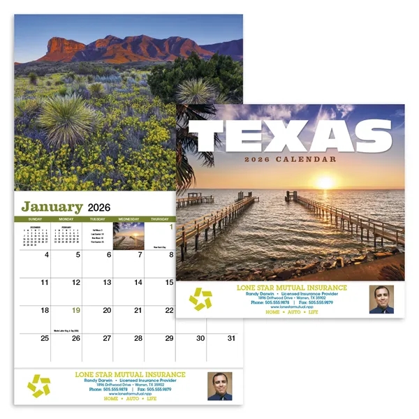 Products Texas Appointment Calendar - Stapled - Products Texas Appointment Calendar - Stapled - Image 9 of 31