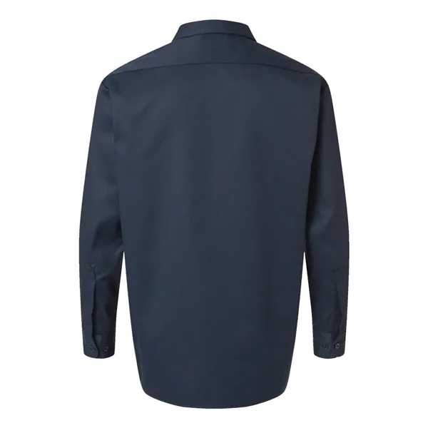 Dickies Men's Tall Long Sleeve Work Shirt - Dickies Men's Tall Long Sleeve Work Shirt - Image 6 of 20