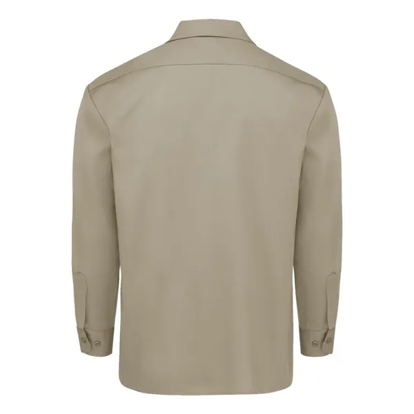 Dickies Men's Tall Long Sleeve Work Shirt - Dickies Men's Tall Long Sleeve Work Shirt - Image 8 of 20