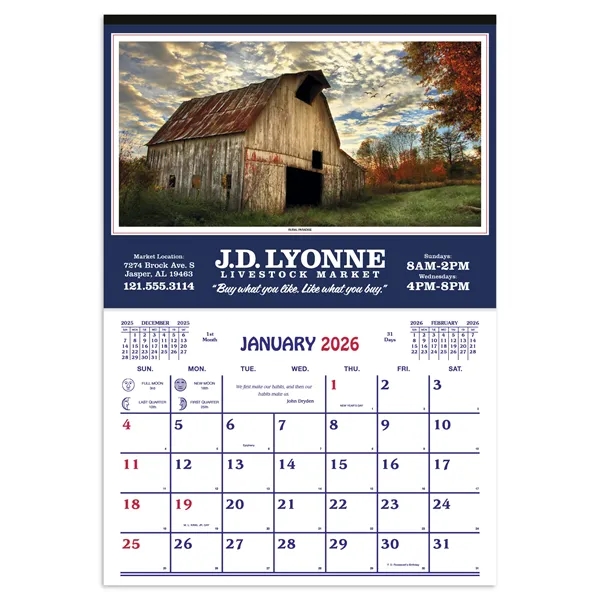 Skinner & Kennedy™ Farm Calendar - Skinner & Kennedy™ Farm Calendar - Image 6 of 30