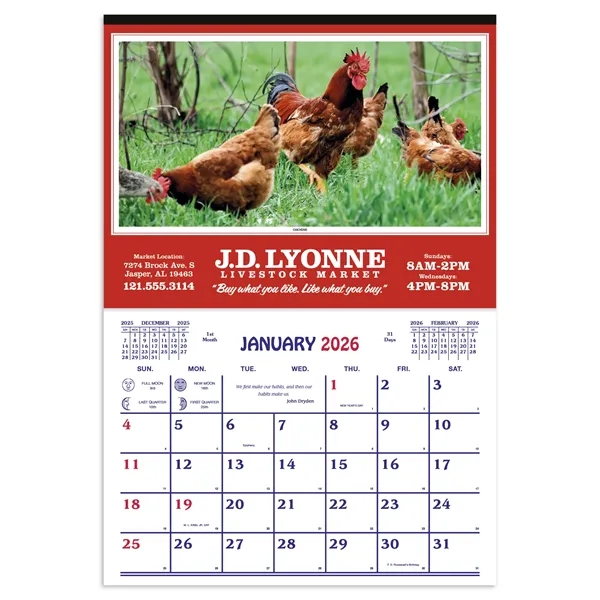 Skinner & Kennedy™ Farm Calendar - Skinner & Kennedy™ Farm Calendar - Image 7 of 30