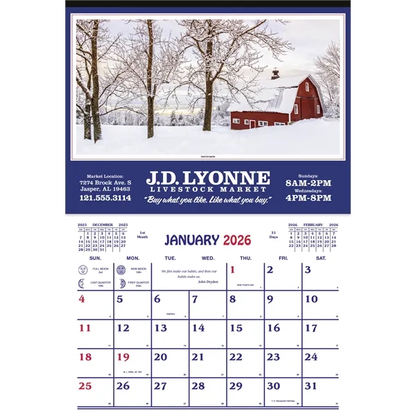 Skinner & Kennedy™ Farm Calendar - Skinner & Kennedy™ Farm Calendar - Image 12 of 30