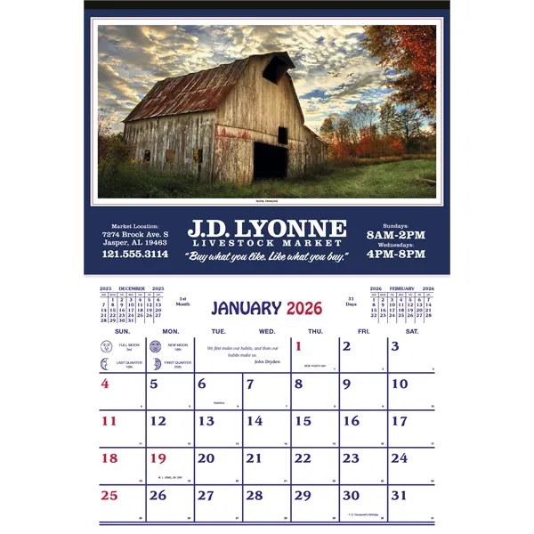 Skinner & Kennedy™ Farm Calendar - Skinner & Kennedy™ Farm Calendar - Image 22 of 30