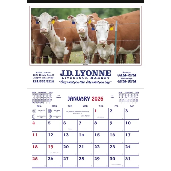 Skinner & Kennedy™ Farm Calendar - Skinner & Kennedy™ Farm Calendar - Image 28 of 30