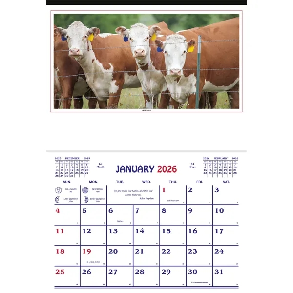 Skinner & Kennedy™ Farm Calendar - Skinner & Kennedy™ Farm Calendar - Image 30 of 30