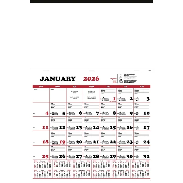 Skinner & Kennedy™ Contractor's Apron Calendar - Skinner & Kennedy™ Contractor's Apron Calendar - Image 6 of 10