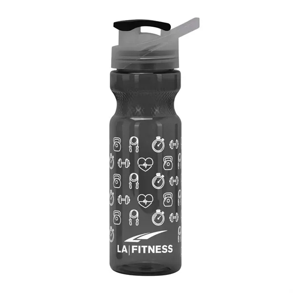 28oz Fitness Bottle with Guzzler Lid - 28oz Fitness Bottle with Guzzler Lid - Image 5 of 6