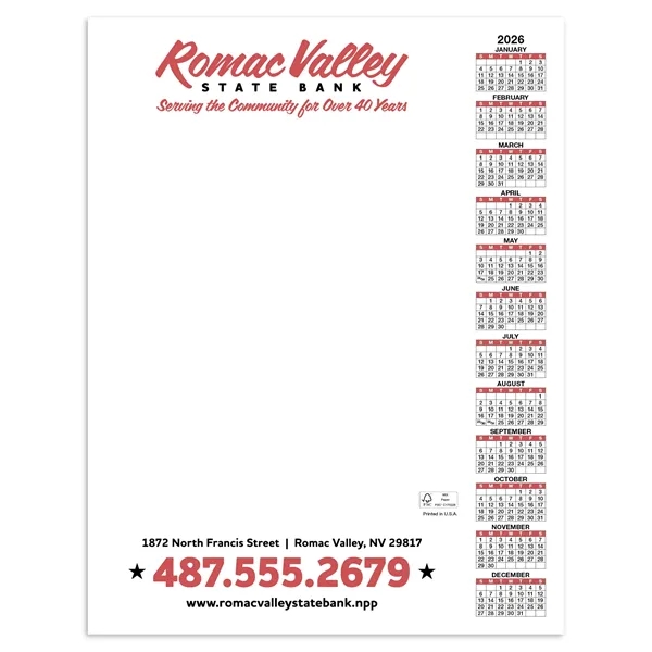 Skinner & Kennedy™ Scratch Pad Calendar - Skinner & Kennedy™ Scratch Pad Calendar - Image 11 of 21