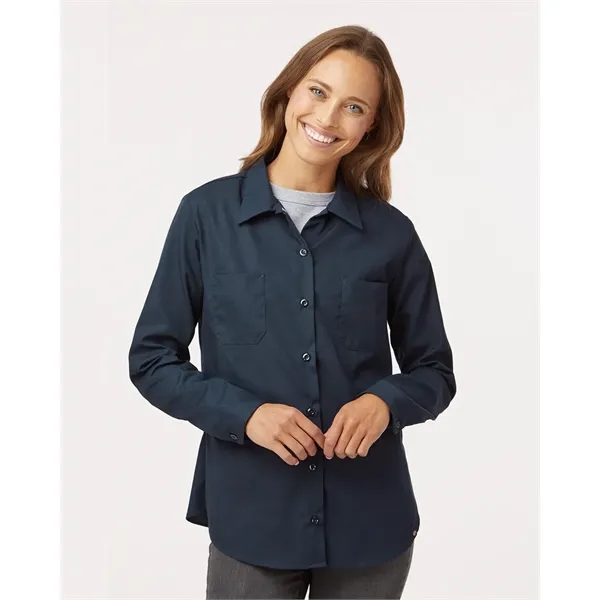 Dickies Women's Long Sleeve Industrial Work Shirt - Dickies Women's Long Sleeve Industrial Work Shirt - Image 0 of 4
