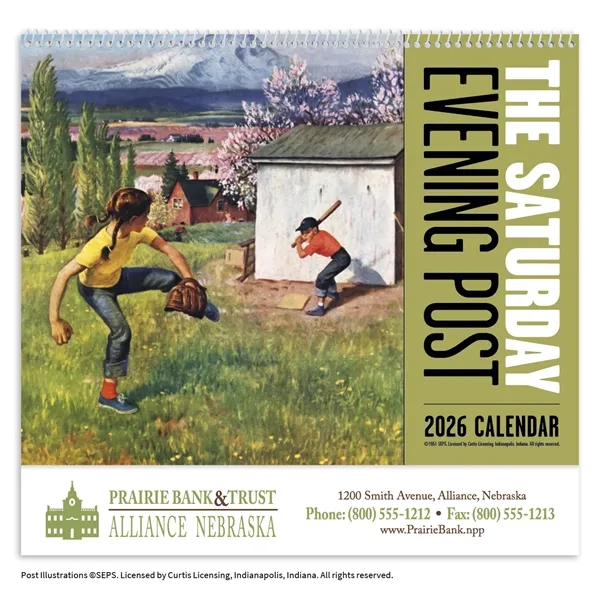 Good Value™ The Saturday Evening Post - Spiral Calendar - Good Value™ The Saturday Evening Post - Spiral Calendar - Image 5 of 35