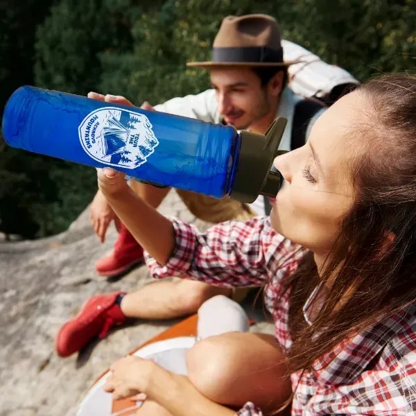 Garyline® Slim Fit Bottle with Drink-Thru Lid - 24 oz. - Garyline® Slim Fit Bottle with Drink-Thru Lid - 24 oz. - Image 10 of 97