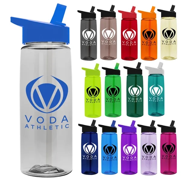 Garyline® Flair Tritan® Bottle with Flip-Straw Lid - 26 oz. - Garyline® Flair Tritan® Bottle with Flip-Straw Lid - 26 oz. - Image 66 of 78