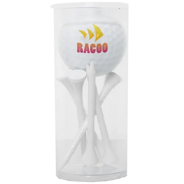 1-Ball, 5-Tee Par Pack - 1-Ball, 5-Tee Par Pack - Image 0 of 2