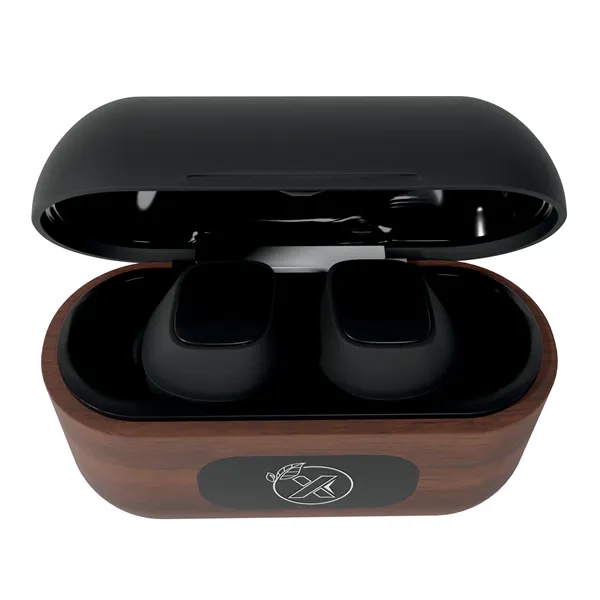 SCX Innovative Design™ Walnut Wood Wireless Earbuds and C... - SCX Innovative Design™ Walnut Wood Wireless Earbuds and C... - Image 7 of 13