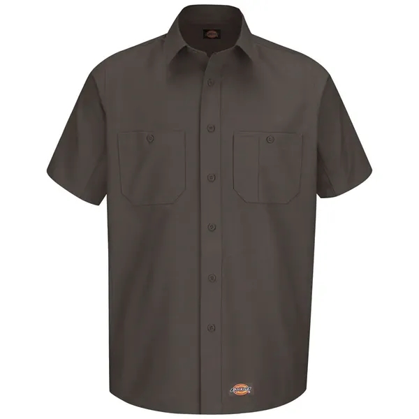 Dickies Men's Tall Short Sleeve Work Shirt - Dickies Men's Tall Short Sleeve Work Shirt - Image 3 of 12
