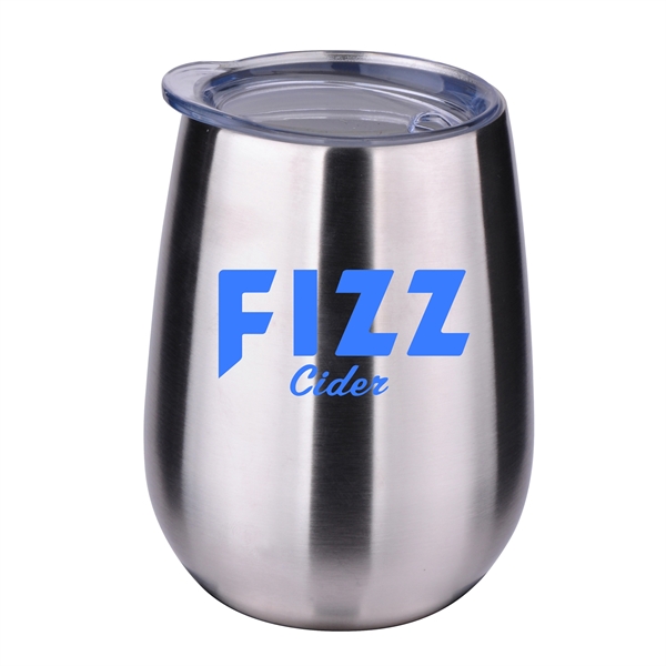 10 oz Stainless Steel Stemless Wine Glass - 10 oz Stainless Steel Stemless Wine Glass - Image 4 of 8