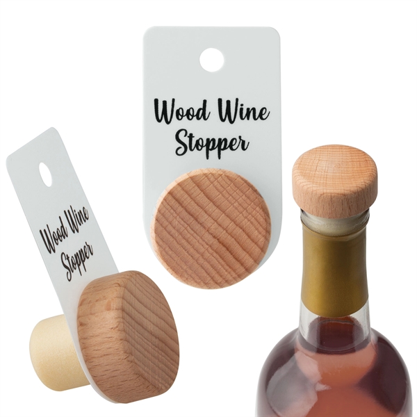 Wood Wine Stopper - Wood Wine Stopper - Image 1 of 1