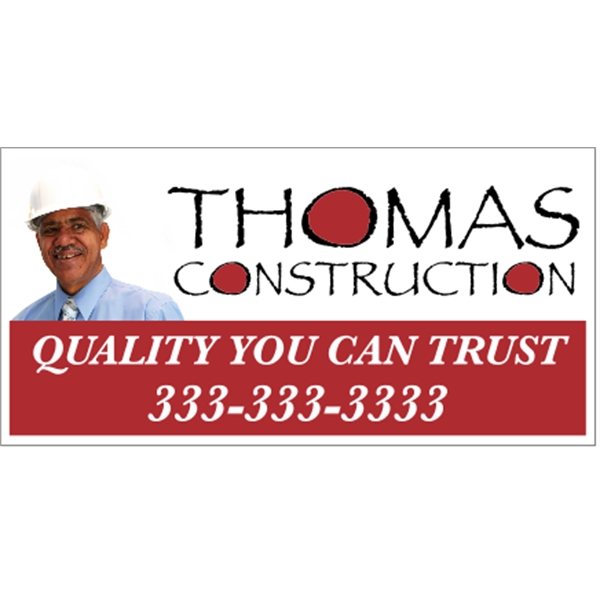 48" x 24" 4CP Corrugated Sign - 48" x 24" 4CP Corrugated Sign - Image 1 of 8