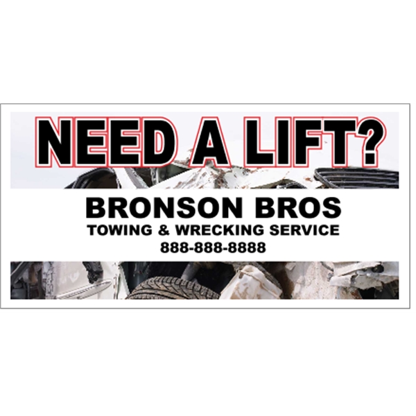 48" x 24" 4CP Corrugated Sign - 48" x 24" 4CP Corrugated Sign - Image 8 of 8