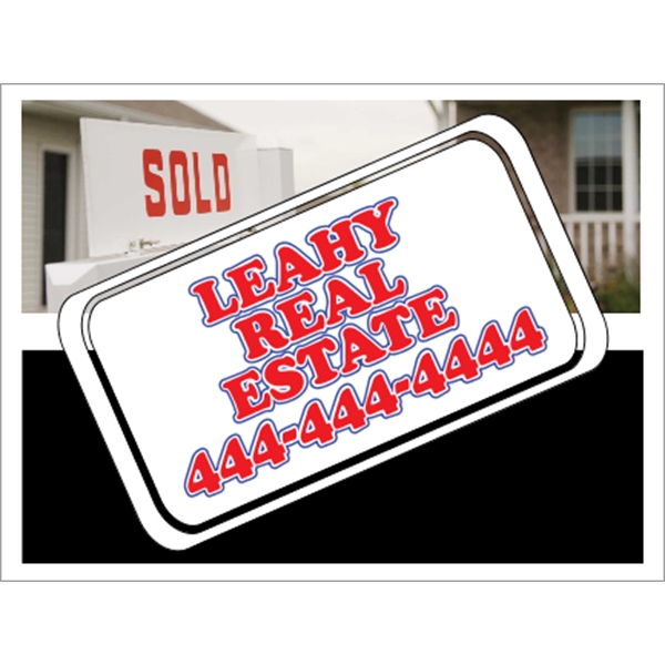 48" x 36" 4CP Corrugated Sign - 48" x 36" 4CP Corrugated Sign - Image 5 of 8