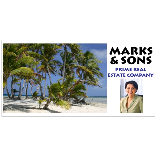 96" x 48" 4CP Corrugated Sign - 96" x 48" 4CP Corrugated Sign - Image 5 of 8