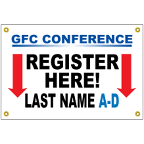 3' x 2' Banner