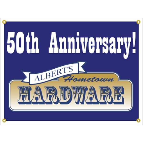 4' x 3' Banner