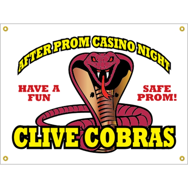 4' x 3' Banner