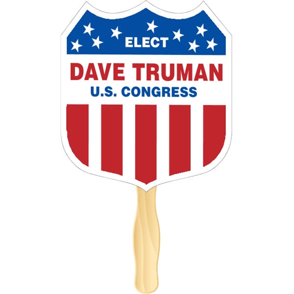 Badge Rally Fan