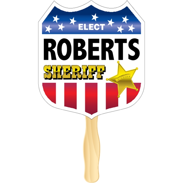 Badge Rally Fan