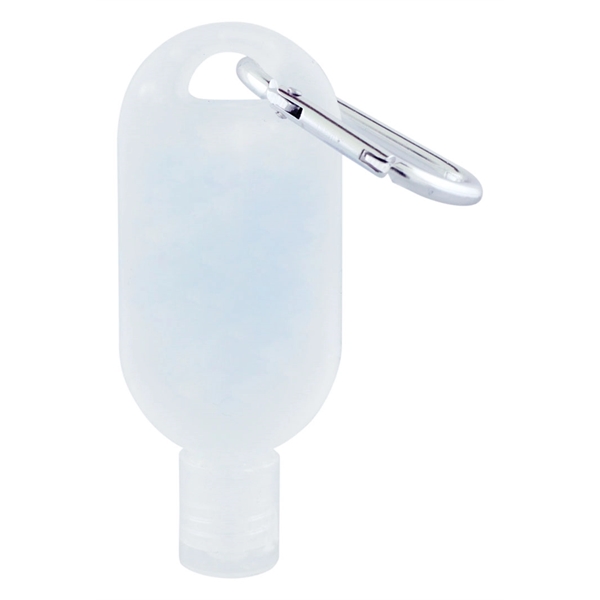 1 oz. Hand Sanitizer Gel with Carabiner - 1 oz. Hand Sanitizer Gel with Carabiner - Image 1 of 5
