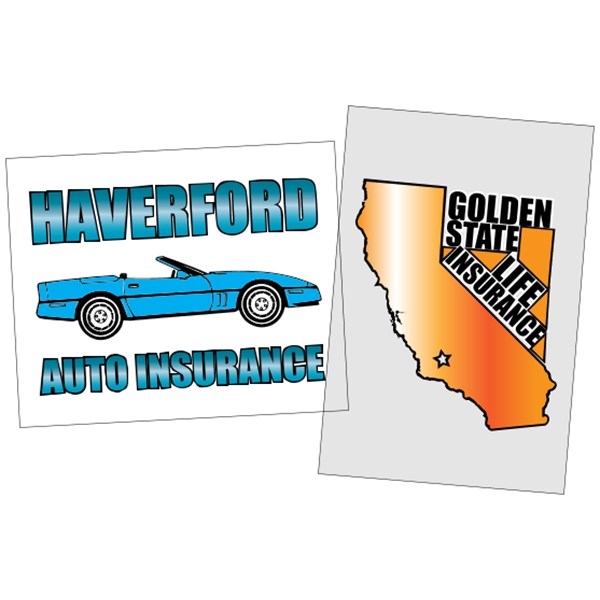 Extra Large Window Decal Plum Grove