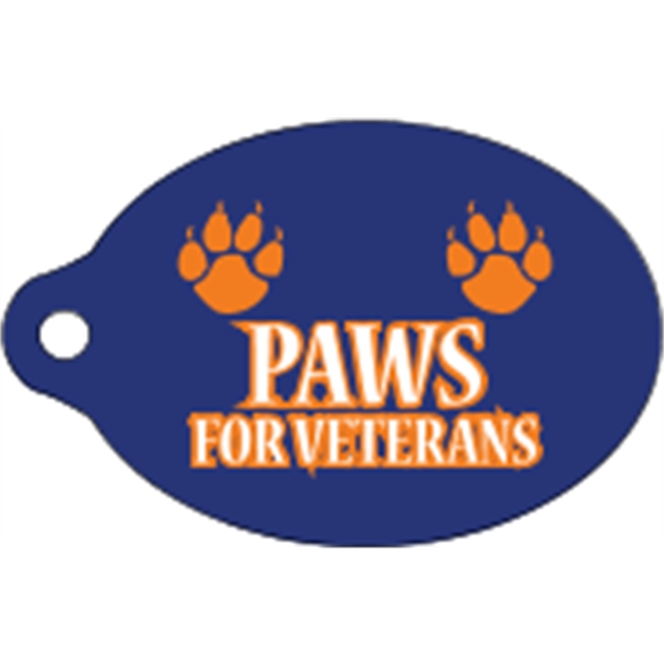 Oval Key Tag