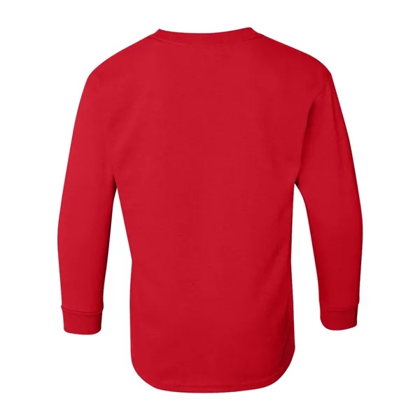 Gildan Youth Heavy Cotton™ Long Sleeve T-Shirt - Gildan Youth Heavy Cotton™ Long Sleeve T-Shirt - Image 24 of 33