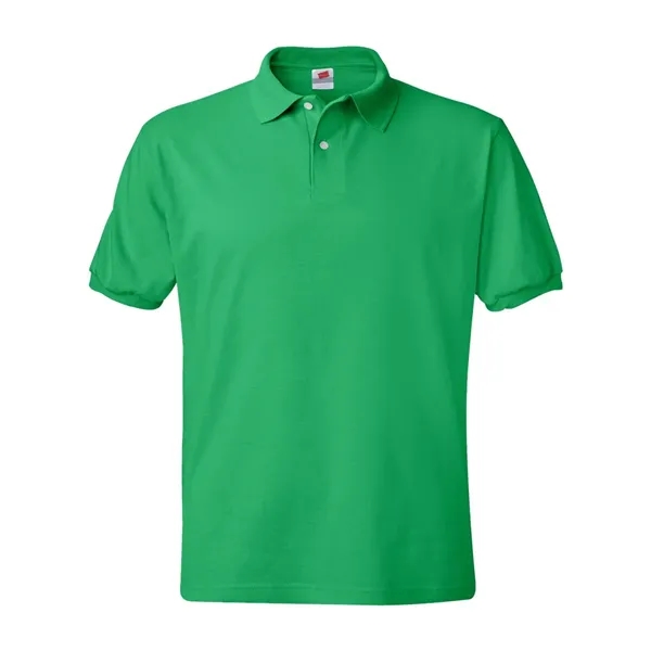 Hanes Men's EcoSmart® Jersey Polo - Hanes Men's EcoSmart® Jersey Polo - Image 23 of 48