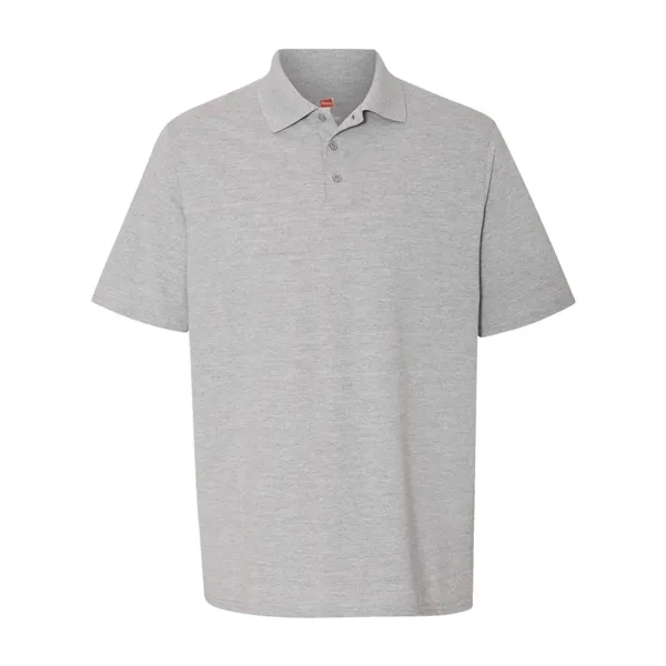 Hanes Men's Pique Polo - Hanes Men's Pique Polo - Image 7 of 14