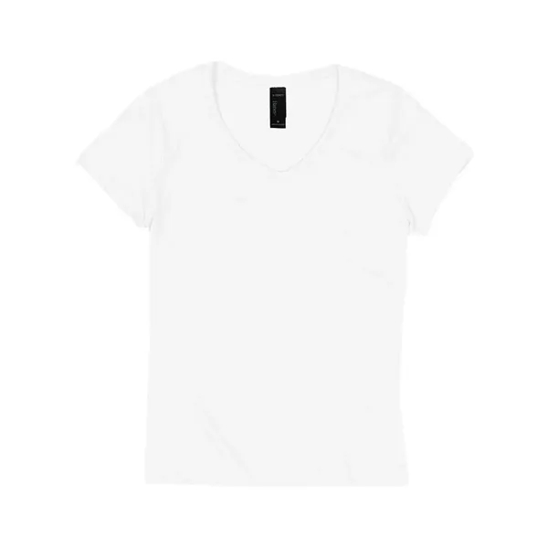 Hanes Women's Perfect-T Triblend V-Neck T-Shirt - Hanes Women's Perfect-T Triblend V-Neck T-Shirt - Image 3 of 13